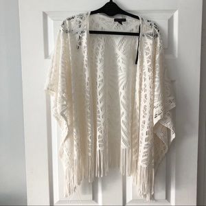 Material Girl Kimono with Fringe